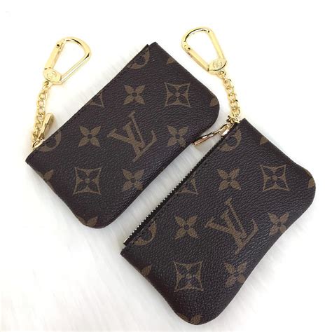 louis vuitton replica key pouch|authentic Louis Vuitton keychain.